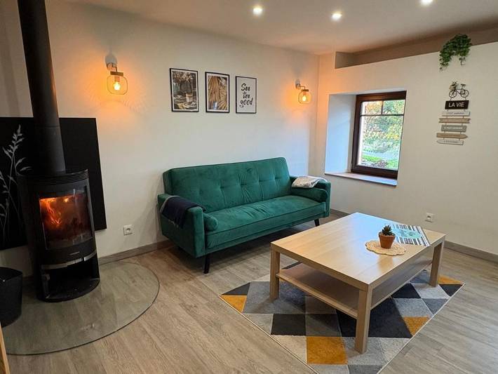 Maison de vacances pour 2 personnes, avec jardin ainsi que terrasse et vue