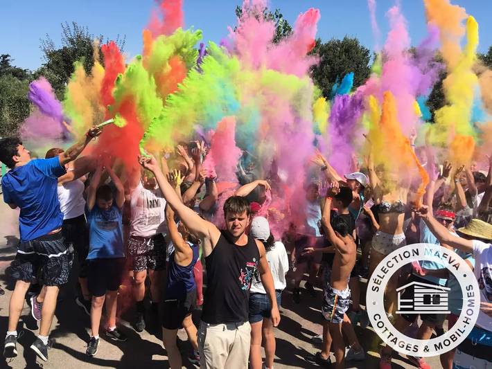 Mobil home pour 4 personnes, avec sauna ainsi que piscine et terrasse, animaux acceptés à Brem-sur-Mer - 3