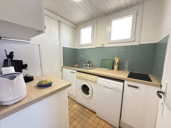 Gîte pour 4 personnes, avec balcon/terrasse, animaux acceptés dans Plage Centrale (Valras-Plage) - 3