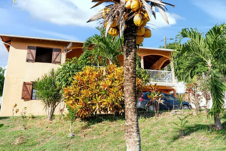 Charming house with sea and mountain views in Trois-Rivières in Trois-Rivières, Guadeloupe (Caribbean)