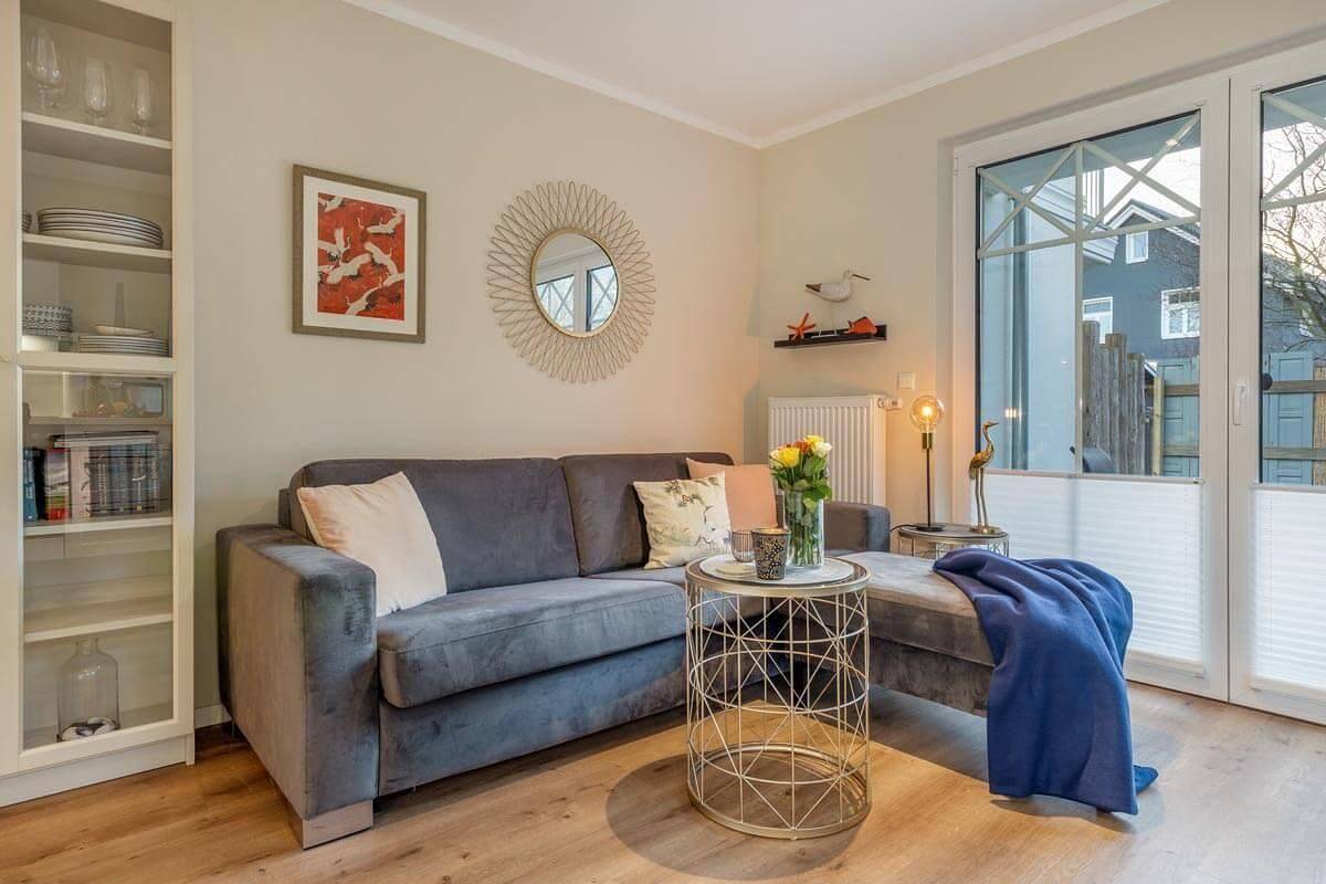 Apartamento entero, Gemütliches Ferienhaus Kleine Krabbe mit Terrasse und Privatparkplatz in Prerow in Prerow, Peninsula Fischland - Darss - Zingst