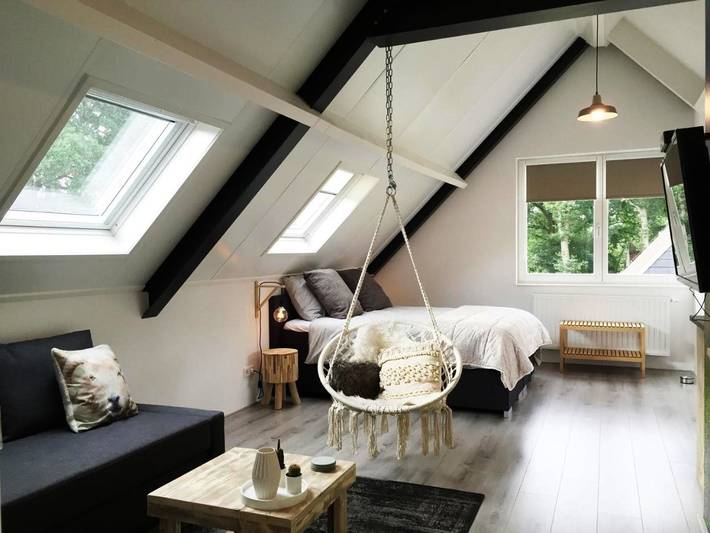 B&b voor 2 personen, with Terras and Tuin as well as Sauna and Uitzicht in Drenthe
