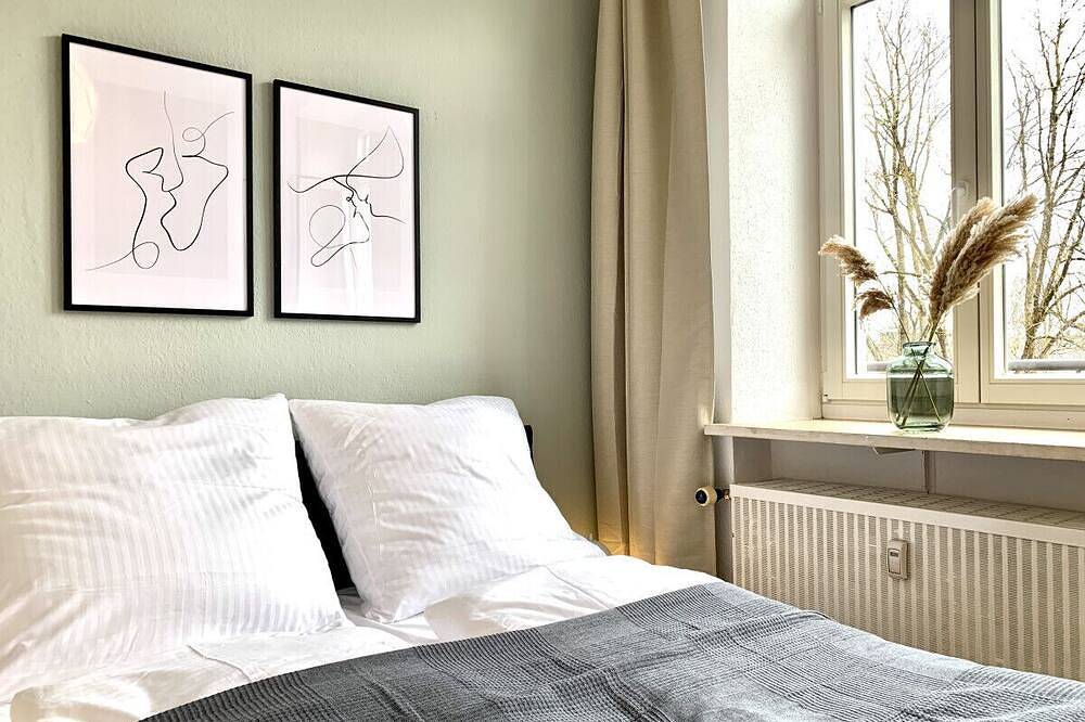 Ganze Wohnung, Bright and Comfortable 1Br Flat in Augsburg in Augsburg-Innenstadt, Augsburg