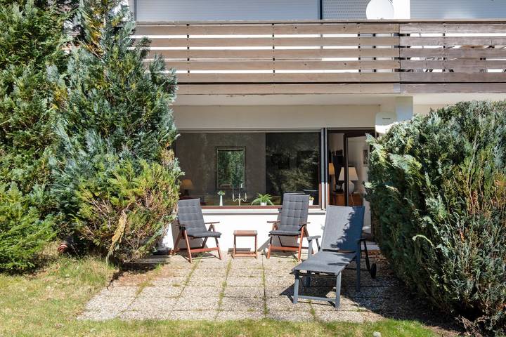 Ferienwohnung für 3 Personen, mit Garten