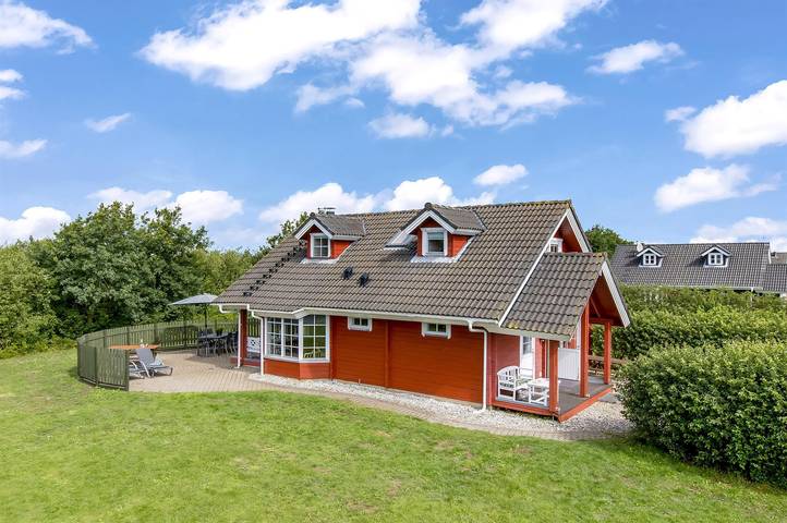 Ferienhaus für 8 Personen, mit Terrasse und Whirlpool sowie Sauna, mit Haustier - 1