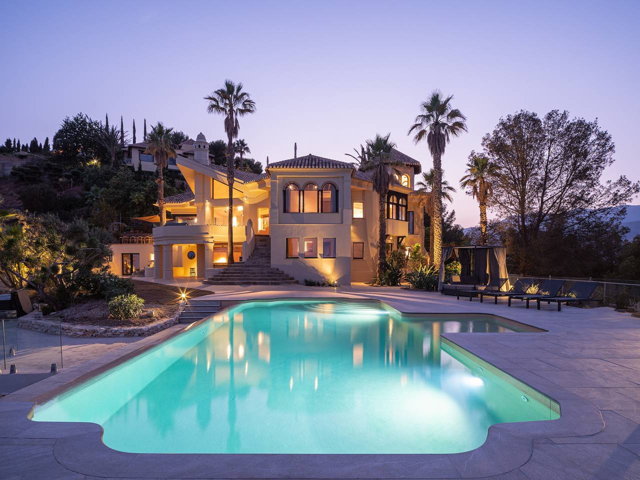 Villa 'Rocca' con vistas al mar, Wi-Fi y aire acondicionado in La Herradura, Almuñecar