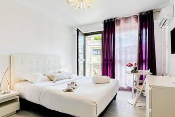 Gîte pour 2 personnes, avec balcon dans Gare D Annecy