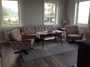 Ferienhaus für 6 Personen, mit Garten und Terrasse sowie Ausblick auf den Lofoten