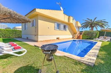 Villa mit pool für 6 Personen, kinderfreundlich in Playa de Muro