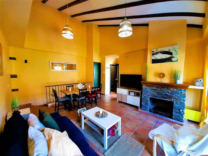 Casa de vacaciones para 8 personas, con Balcón y Terraza además de Piscina y Vistas en Aracena - 2