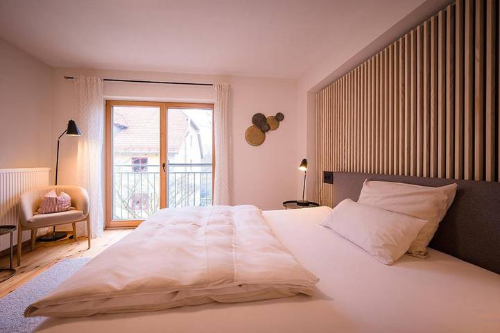 Ferienhaus für 2 Personen, mit Terrasse und Garten