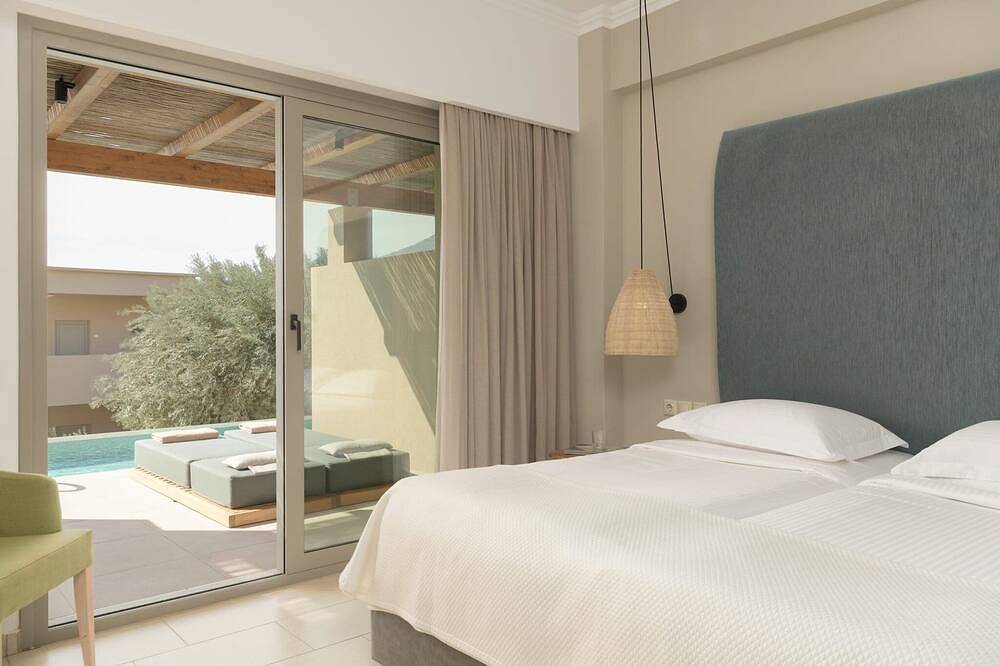 Masterful Agios Vasilios Suite | Gio Suite | 1 Bedroom | Shared Pool in Agia Galini, Rethymno en omgeving