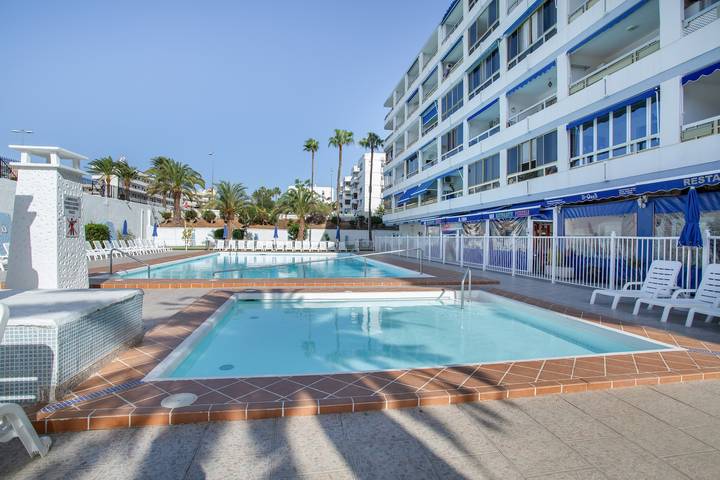 Apartamento entero, Apartamento de vacaciones 'Apartamento Yumbo Playa Del Ingles' con piscina compartida in Maspalomas, San Bartolomé de Tirajana