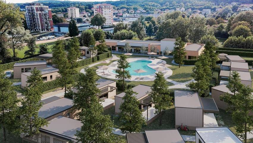 Camping für 5 Personen, mit Garten und Pool sowie Sauna und Whirlpool am Lago Maggiore - 3