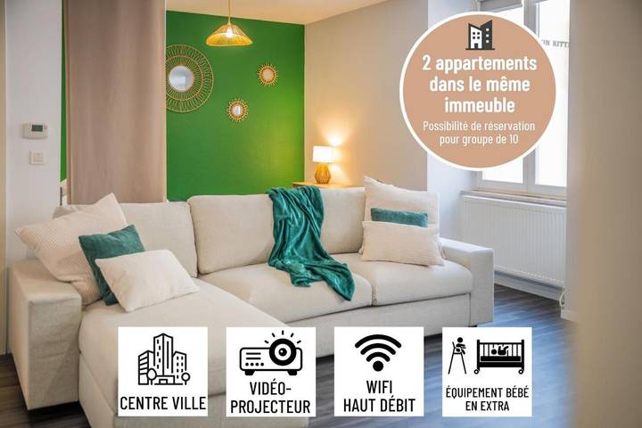 Appartement de vacances pour 6 personnes, animaux acceptés