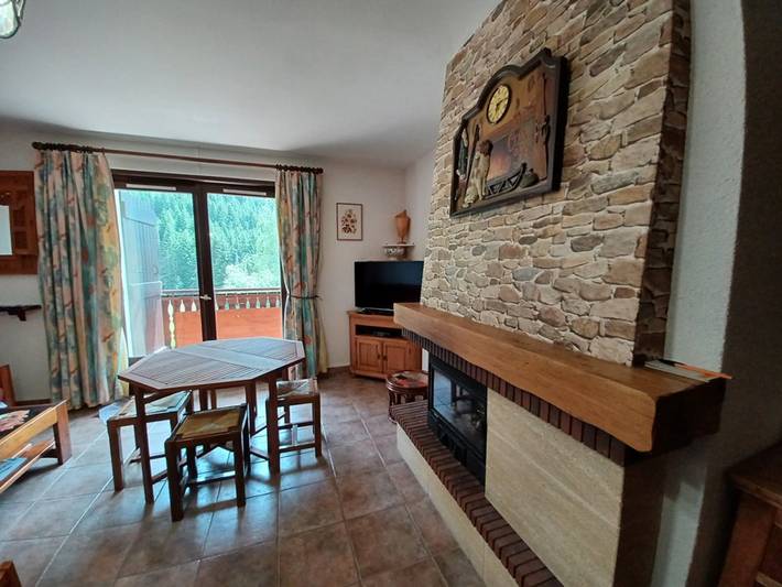 Gîte pour 4 personnes, avec Balcon et Terrasse à Le Biot