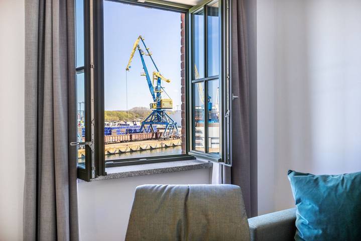 Ferienwohnung für 4 Personen, mit Sauna und Balkon in Wismar - 4