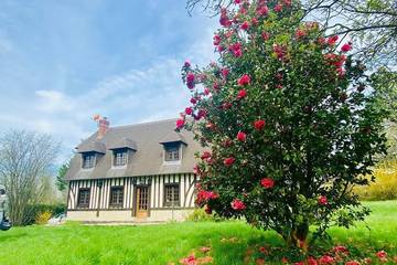 Gîte pour 6 personnes, avec jardin ainsi que jacuzzi et balcon, animaux acceptés à Cormeilles