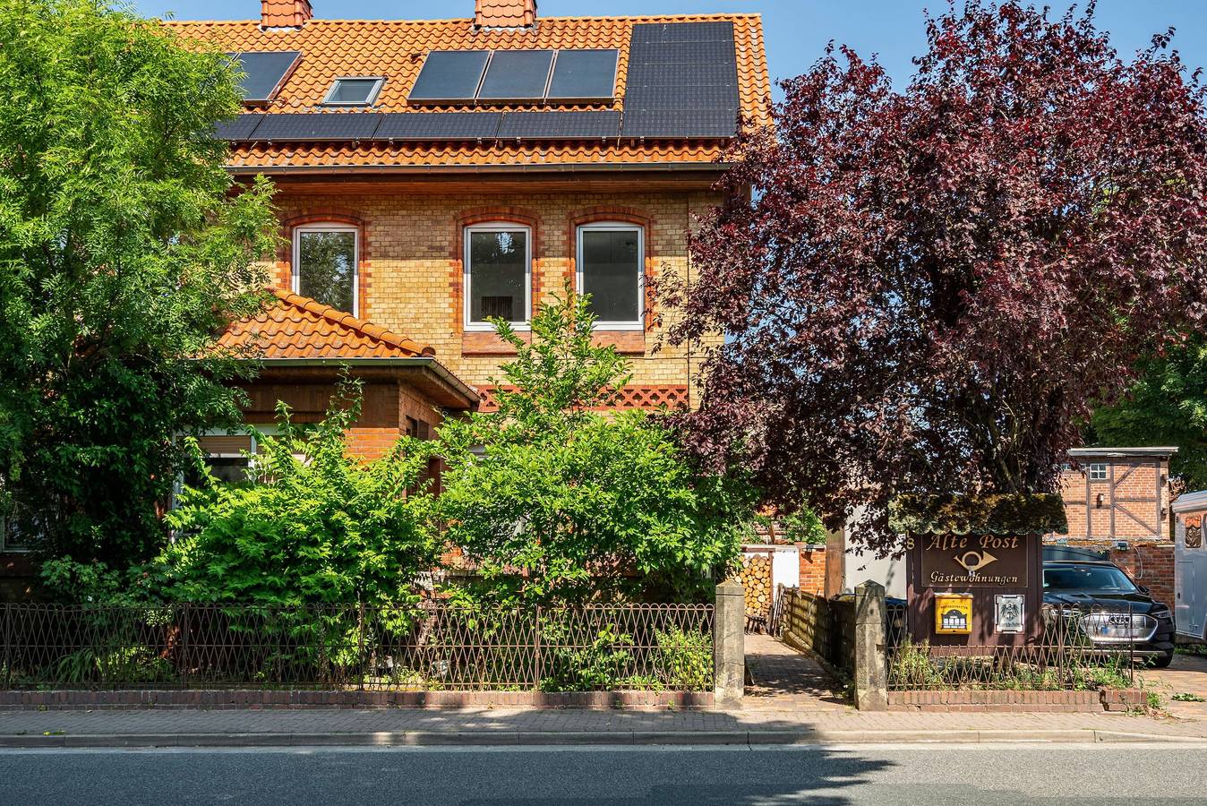 Ganze Wohnung, Apartment „Gästewohnung Hohenhameln“ mit Bergblick, Gemeinschaftsterrasse und Wlan in Hohenhameln, Hannover und Umgebung
