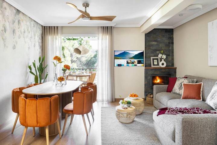 Apartamento de vacaciones para 4 personas, con vistas y jardín, Se admiten mascotas - 1