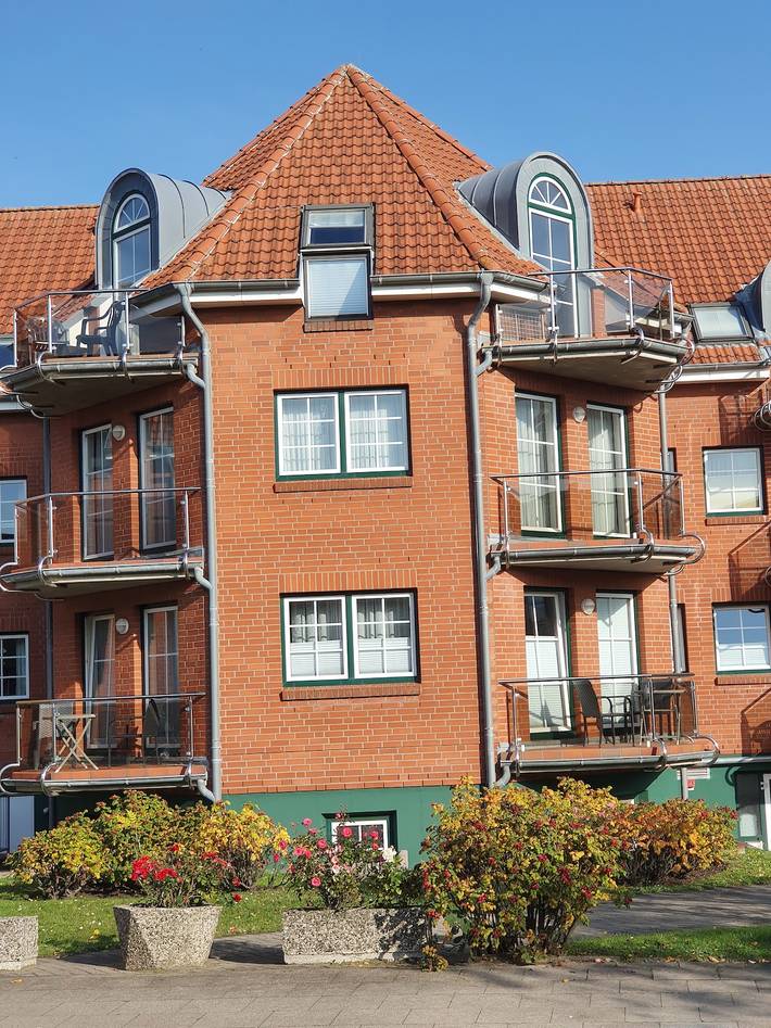 Ganze Ferienwohnung, Residenz Rosengrund - 2-Raum-Fewo in Büsum, Kreis Dithmarschen