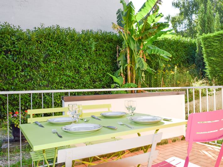 Apartamento de vacaciones para 5 personas, con jardín - 1