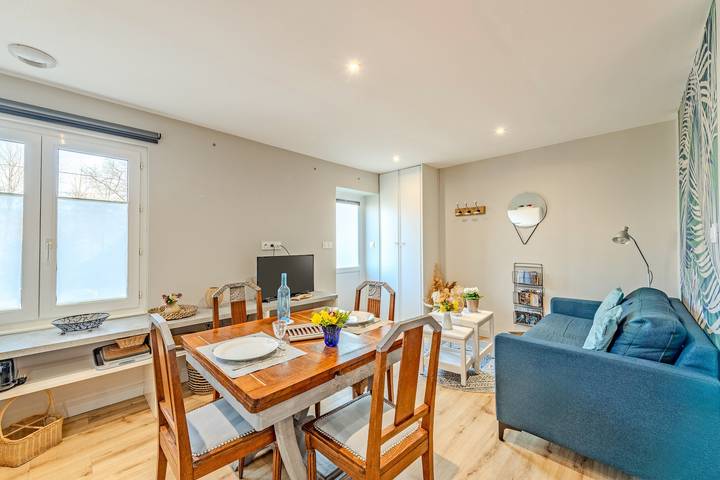 Studio pour 2 personnes, avec Jardin