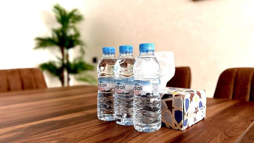 Gîte pour 7 personnes, avec jardin ainsi que vue et piscine, animaux acceptés dans Dar Bouazza - 3