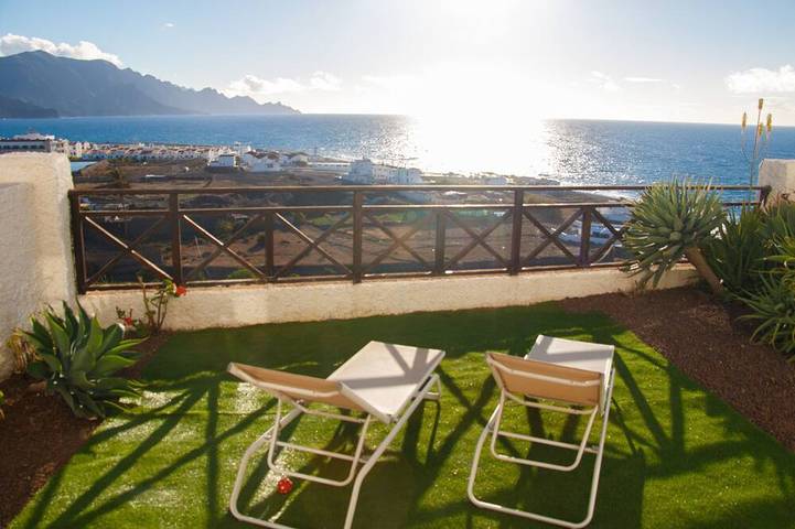 Ferienwohnung für 5 Personen, mit Garten und Balkon