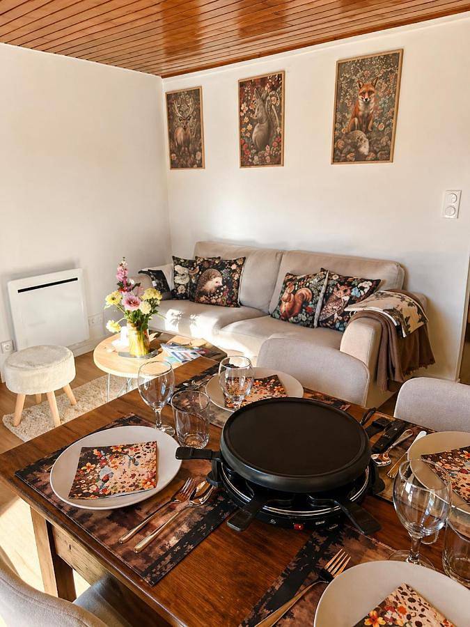 Gîte pour 4 personnes, avec balcon et vue dans Gare de Briancon