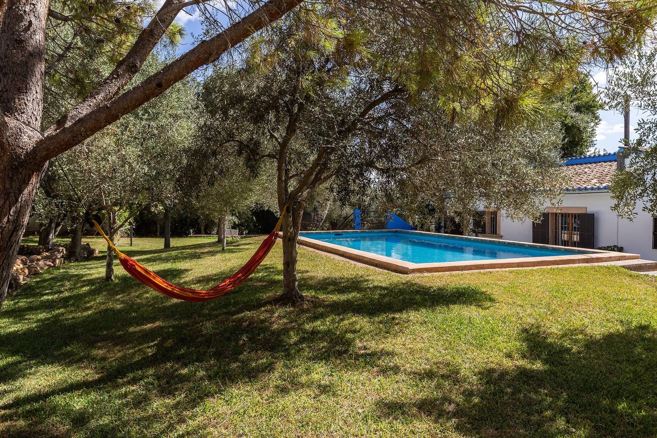 Casa de vacaciones Finca Can Lluc con piscina y Wi-Fi; ideal para ciclistas in Alaró, Interior de Mallorca