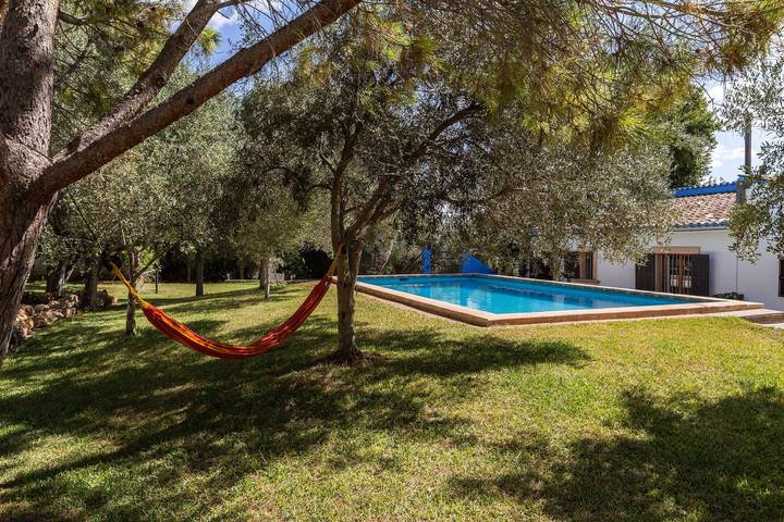 Finca für 8 Personen, mit Garten in Alaró, Mallorca Inselmitte