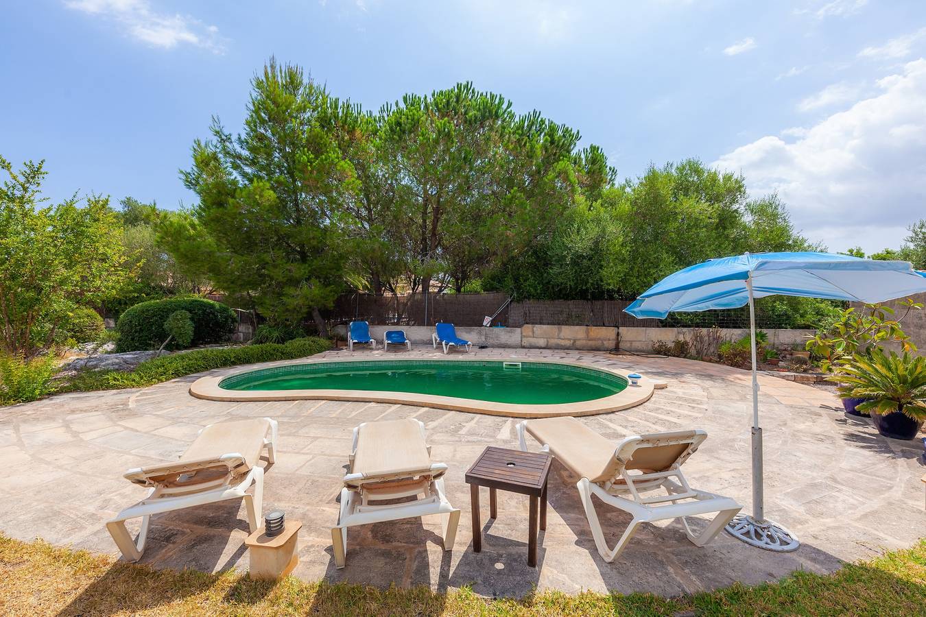 Villa "Can Me Sents" con gran jardín y piscina in Pollença, Mallorca Norte