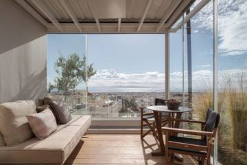 Villa für 2 Personen, mit Meerblick und Balkon in Athen