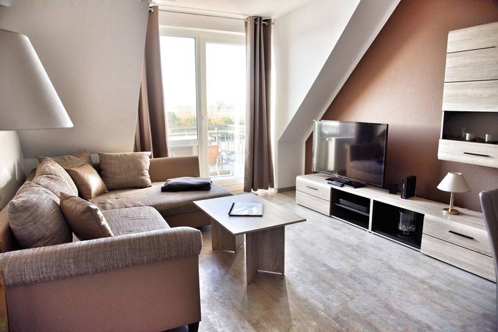 Apartamento de vacaciones para 6 personas, con balcón y jardín - 1