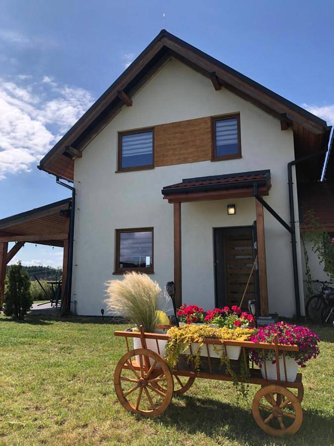 Ferienhaus für 8 Personen, mit Ausblick und Garten, mit Haustier