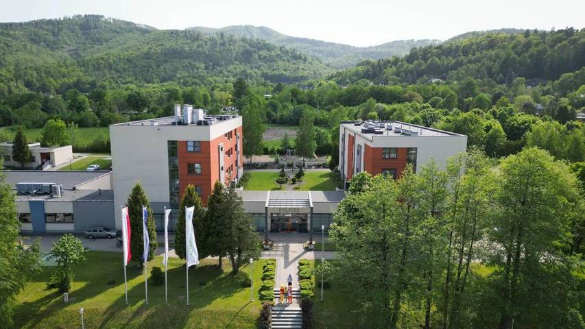 Hotel dla 2 osób, z taras i sauna oraz widok w Kamienica