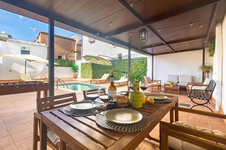 Casa rural para 13 personas, con Balcón y Terraza además de Piscina y Vistas en Laroles - 3