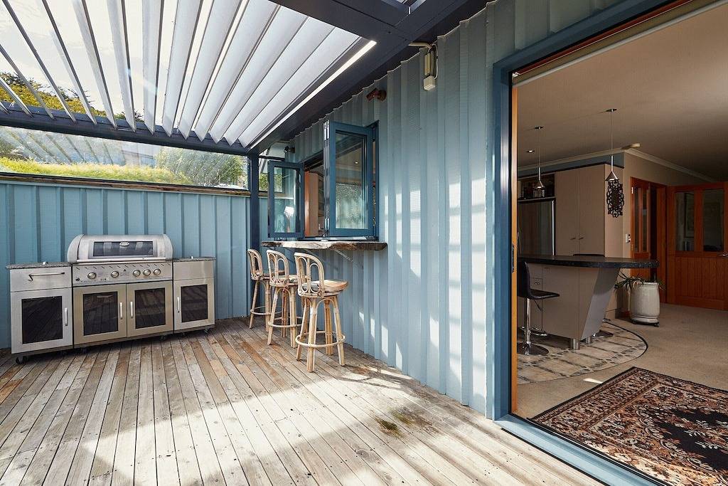 Akaroa. Geräumig, sonnig, Hafenblick und stadtnah. in Akaroa, Canterbury (NZ)