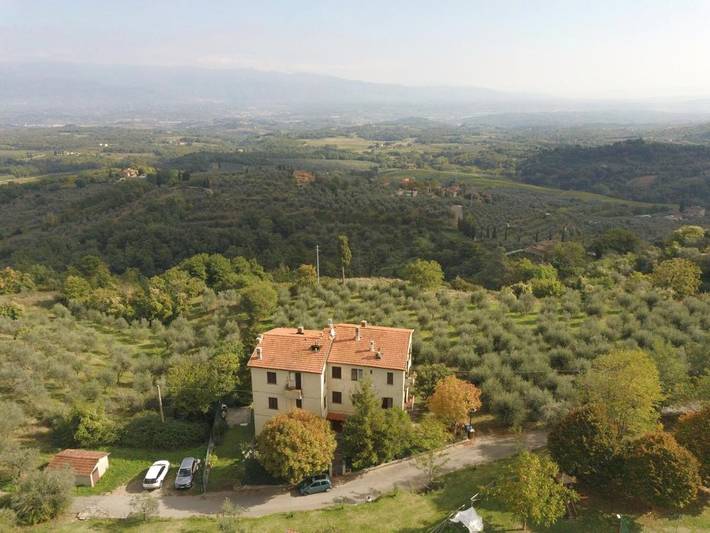 Agriturismo per 4 persone, con giardino e panorama in Cavriglia