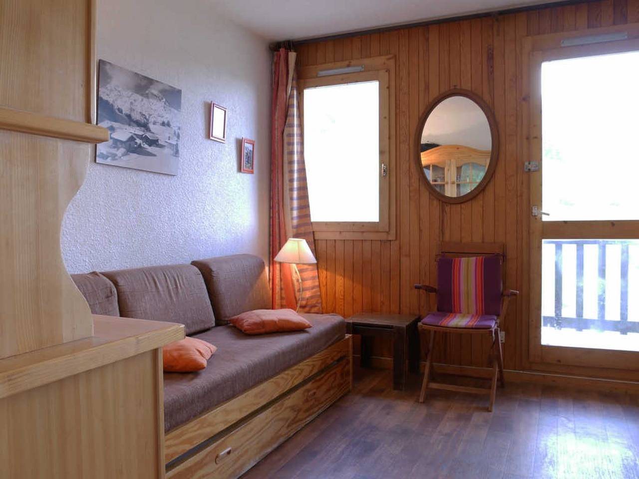 Apartamento entero, Acogedor apartamento de 2 habitaciones cerca de las pistas en Montchavin in La Plagne, Bellentre