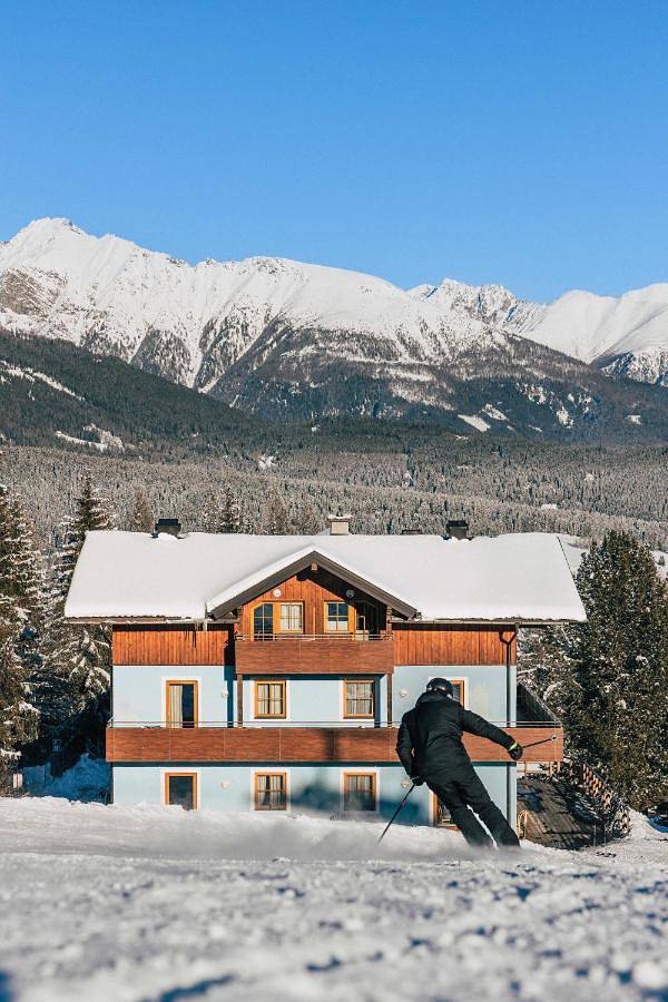 Ferienhaus für 7 Personen, mit Garten und Sauna sowie Ausblick in Weißpriach
