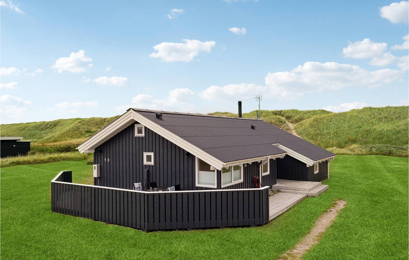 Ferienhaus für 12 Personen mit Sauna in Langerhuse, Harboøre