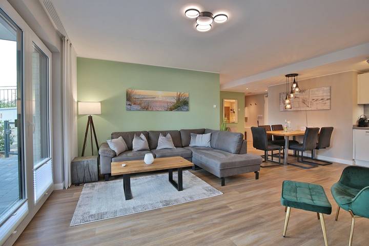 Ferienwohnung für 4 Personen, mit Terrasse und Sauna in Scharbeutz