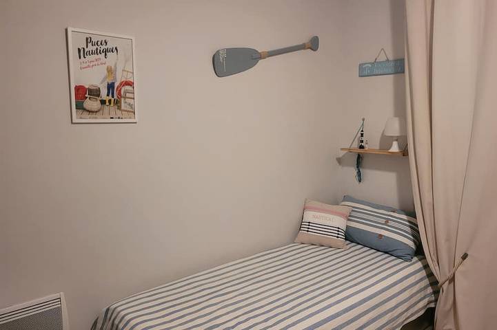 Gîte pour 4 personnes, avec balcon dans Carolles Plage - 4