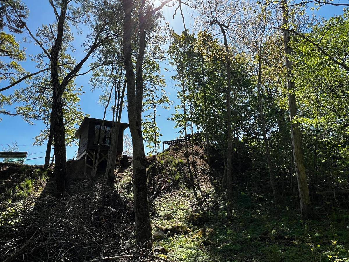 Vättervy Glamping- Ravinstuga in Habo, Vättermeer