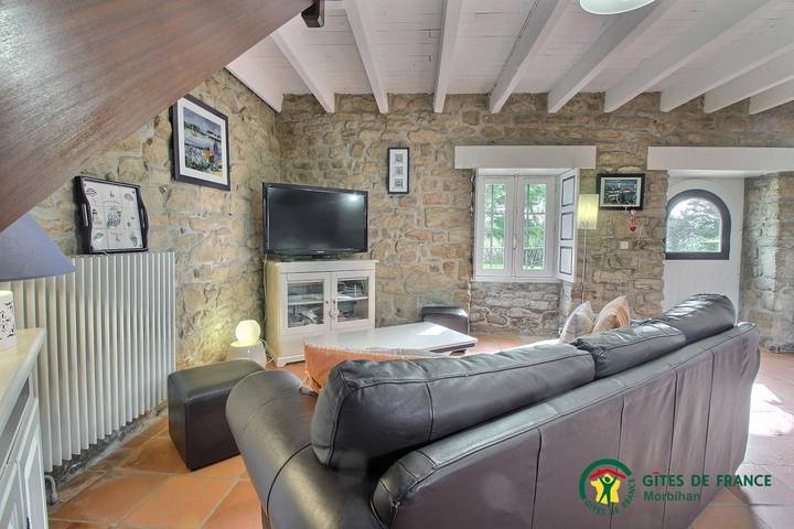 Gîte pour 4 personnes, avec jardin et terrasse à Baden (France) - 2