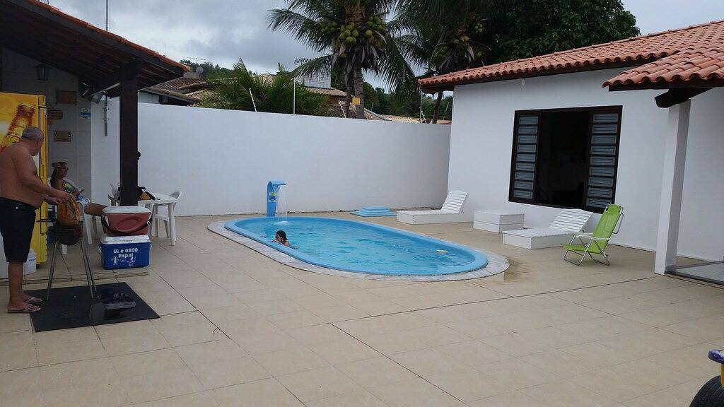 Haus mit 03 Schlafzimmern, Swimmingpool, 200 m vom Strand Barra de São Miguel entfernt in Barra de São Miguel, Alagoas
