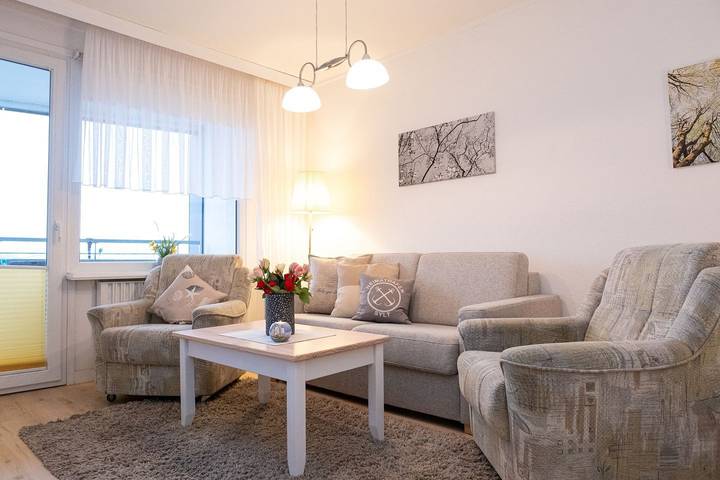 Ganze Wohnung, Komfortable Ferienwohnung mit Balkon im Herzen Westerlands in Westerland, Sylt (Gemeinde)