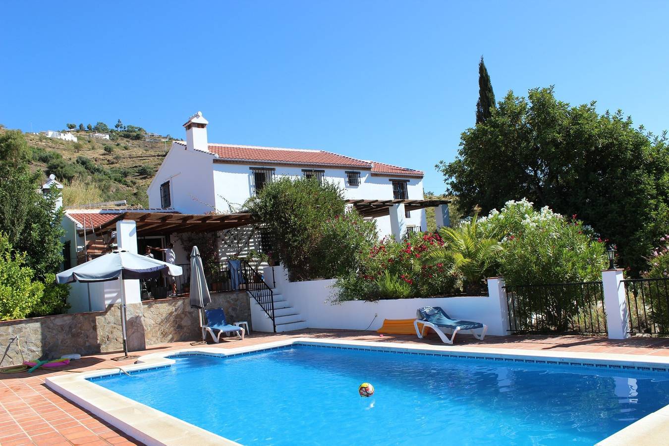 Casa de férias 'Casa Angelica' com vista para o mar, piscina privada e ar condicionado in Cómpeta, Málaga Provincia